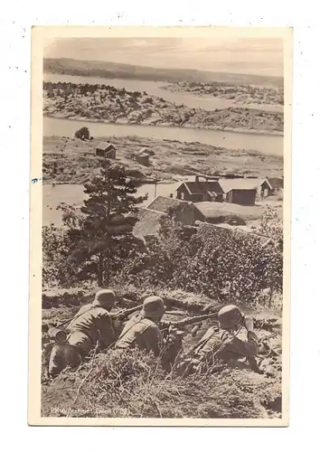 MILITÄR - 2. Weltkrieg, Unteroffiziere im Kampf, Küstensicherung (Norwegen)