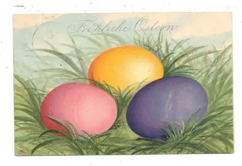 OSTERN - 3 Eier im Nest, 1916