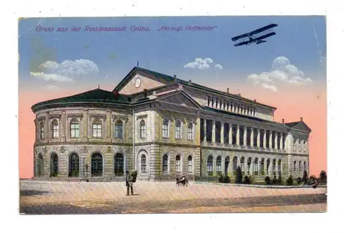 0-5800 GOTHA, Herzogliches Hoftheater, Feldpost 1918, Flieger-Ersatz-Abt.