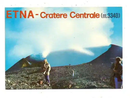 KATASTROPHEN - VULKANAUSBRUCH - ETNA / ÄTNA, Central Crater