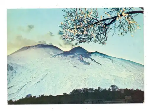 KATASTROPHEN - VULKANAUSBRUCH - ETNA / ÄTNA, Mountainm, Snow & Fire