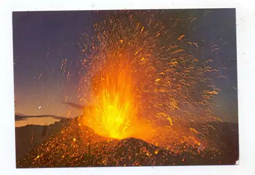 KATASTROPHEN - VULKANAUSBRUCH - ETNA / ÄTNA, Eruption 1978