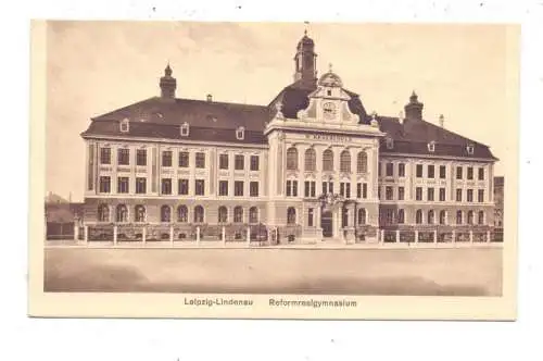 0-7000 LEIPZIG - LINDENAU, Reformrealgymnasium