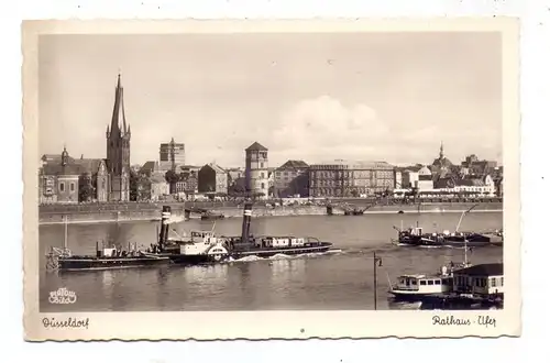 BINNENSCHIFFE - RHEIN, Frachtschiff "BONN" vor Düsseldorf
