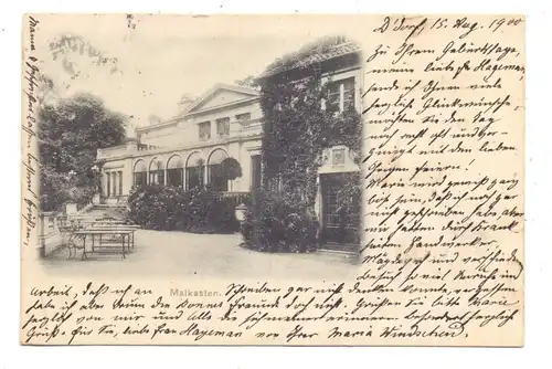 4000 DÜSSELDORF, Malkasten, 1900