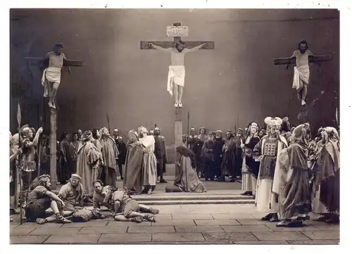 8103 OBERAMMERGAU, Passionsspiele 1960, KREUZIGUNG