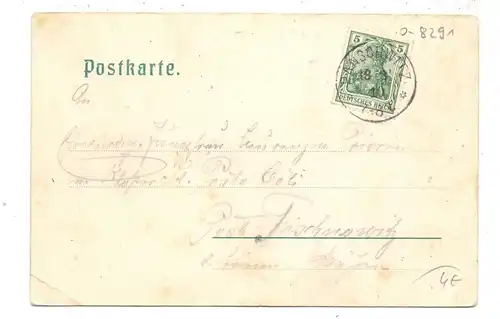 0-8291 PANSCHWITZ - KUCKAU, Kloster St. Marienstern, 1910, color