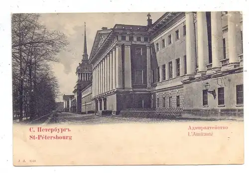 RU 190000 SANKT PETERSBURG, Admiralität, ca. 1900