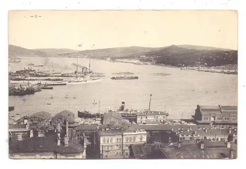 RU 690000 WLADIWOSTOK, Hafen, japanische Karte, 1920