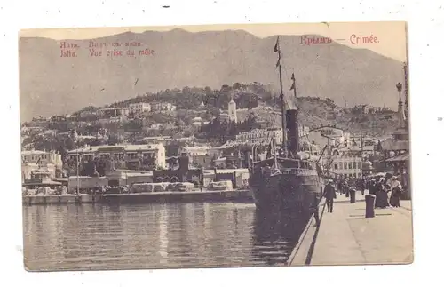 UKRAINE - JALTA, Krim, Hafen, 1911
