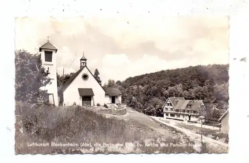 5378 BLANKENHEIM, Pension Nebel, Evangelische Kirche