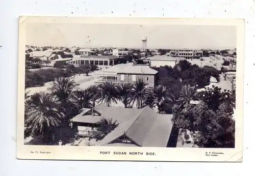 SUDAN - PORT SUDAN, North Side, 1964, kl. Knick / AF