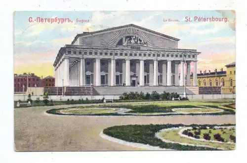RU 190000 SANKT PETERSBURG, La Bourse, 1909