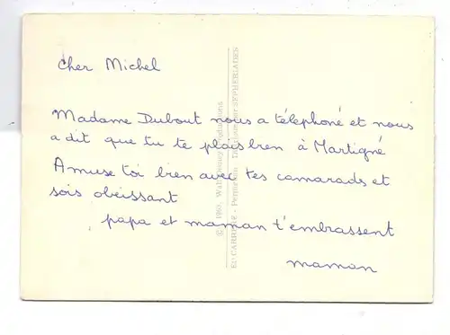 DISNEY - PINOCCHIO, 1963