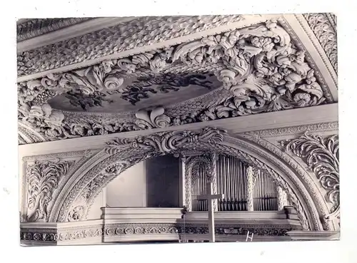 0-6520 EISENBERG, Schloßkapelle, Oberwerk der Orgel