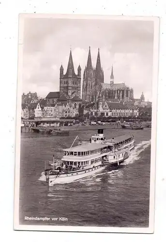 BINNENSCHIFFE - RHEIN, Köln-Düsseldorfer "ODIN", 1950