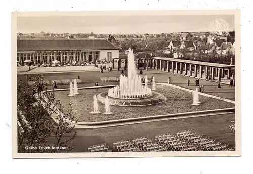 4000 DÜSSELDORF, Ereignis, Ausstellung "Schaffendes Volk", 1937, Kleine Leuchtfontäne