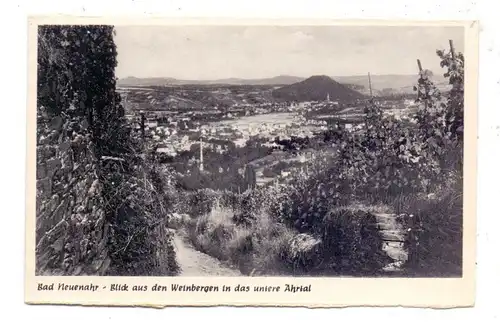 5483 BAD NEUENAHR, Blick aus den Weinbergen in das untere Ahrtal