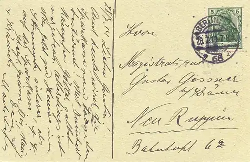 NL - ZUID-HOLLAND - DEN HAAG / s'Gravenhage, Gevels a. d. Vijer, 1914