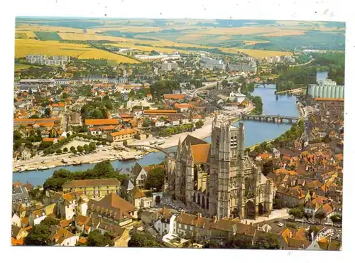 F 89000 AUXERRE, Vue aerienne