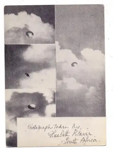 SOUTH AFRICA - UFO, Drakensgebirge, 4 Photos, 1956