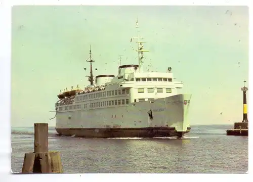 FÄHREN / Ferries - Fährschiff "WARNEMÜNDE"