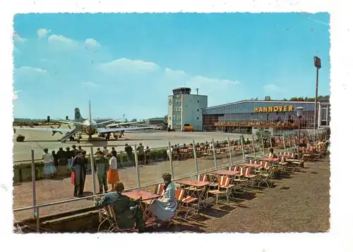 FLUGHAFEN / Airport - HANNOVER - LANGENHAGEN, 1962, PANAM