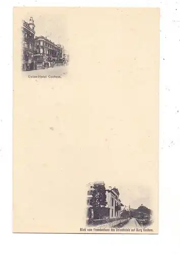 5590 COCHEM, Union-Hotel, 1913