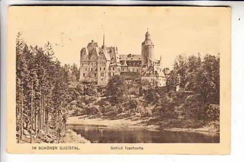 SCHLESIEN - NIEDERSCHLESIEN, MARKLISSA - TZSCHOCHA, Schloß Tzschocha, Queistal, 1921