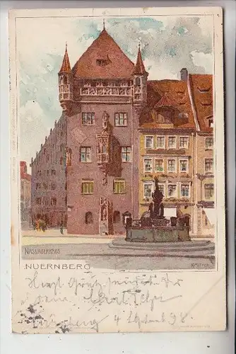 8500 NÜRNBERG, Nassauerhaus, 1898