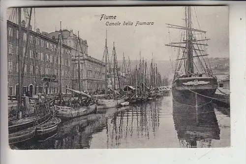 HR 51000 RIJEKA / FIUME, Canale della Fiumara, 1926