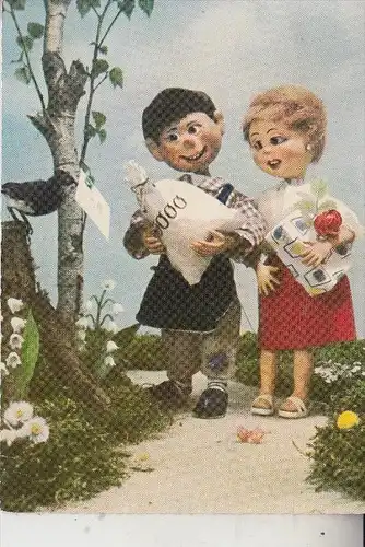 SPIELZEUG - PUPPEN - Zoecke-Glanz-Maiwald-Puppen