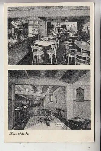 5603 WÜLFRATH, Haus Saturdag, Schankraum, Kegelbahn