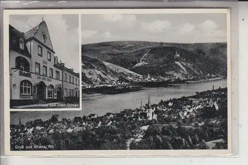 5401 RHENS, Hotel zum roten Ochsen, 1953