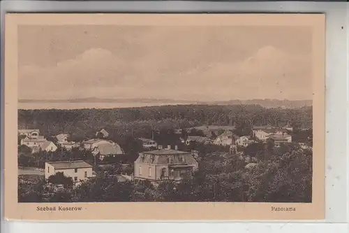 0-2225 KOSEROW / Usedom, Panorama