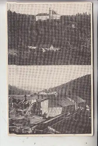 F 88410 CHATILLON - SUR - SAONE,Schloß / Chateau & Sägemühle, 1.Weltkrieg, 1915, deutsche Feldpost, Papiermängel