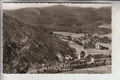 5970 PLETTENBERG - BAHNHOF, Lennetal, 1960