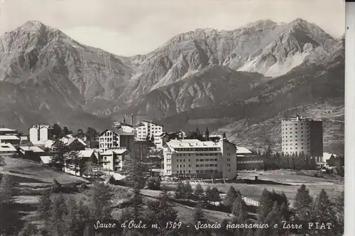 I 10050 SAUZE d'OULX, Scordio panoramico e Torre FIAT