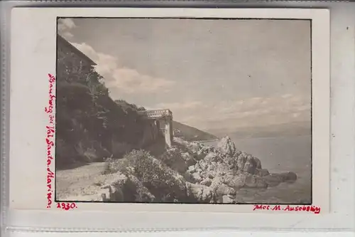 HR 51417 MOSCENICKA DRAGA, Val Santamarina, Photo-AK, 1930