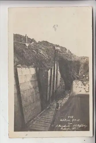 MILITÄR - 1.WELTKRIEG, Photo AK vor Arras, Laufgraben, sogenannter Preußenweg