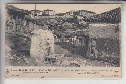 MAZEDONIEN - BITOLA / MONASTIR, franz. WK 1 Karte