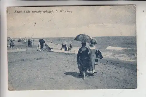 I 47838 RICCIONE, Spiaggia, 1927