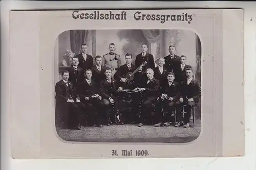 MUSIK - Gesellschaft Grossgranitz, Gitarre - Zitter, 1909