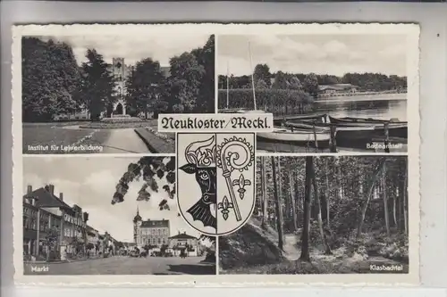 0-2405 NEUKLOSTER, Mehrbildkarte, 1958