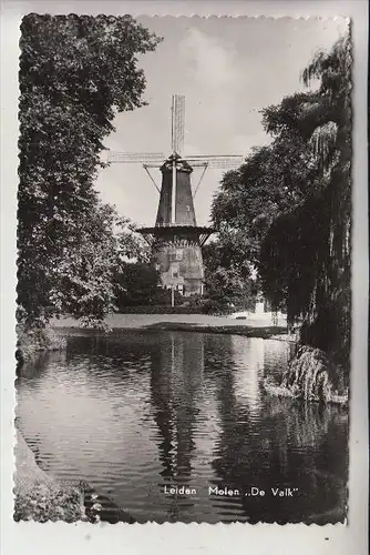 ZUID-HOLLAND - LEIDEN, Molen "De Vlak"