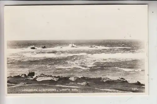 LEUCHTTURM / Lighthouse / Vuurtoren / Phare / Fyr / Faro - LAND'S END, Longships Lighthouse, 1957