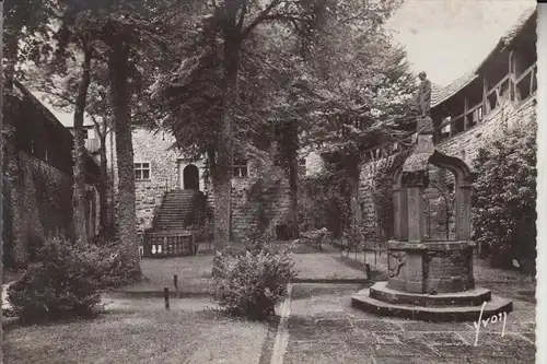 F 67700 SAVERNE, Hohkönigsburg, Le haut jardin