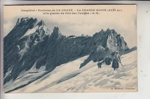 SPORT - BERGSTEIGEN, La Grave, Le Grande Ruine / F