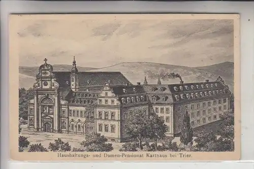 5503 KONZ - KATHAUS, Haushaltungs- und Damen-Pensionat, 1923