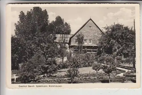5950 FINNENTROP - RÖNKHAUSEN, Gasthof Bernhard Spielmann, 1950